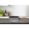 Forte Black Emaye Ahşap Kulplu Mini Tava