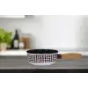 Forte Black Emaye Ahşap Kulplu Mini Tava