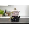 Forte Black Gold Model Emaye Çaydanlık