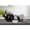 Forte Black Mini Model Emaye Çaydanlık