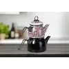 Forte Black Mini Model Emaye Çaydanlık
