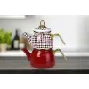 Forte Red Mini Model Emaye Çaydanlık