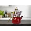 Forte Red Mini Model Emaye Çaydanlık