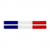 Fransa Bayraklı 2li Çubuk 3D Sticker