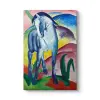 Franz Marc - Blue Horses Tablosu 100 x 140
