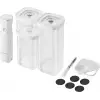 Fresh & Save Cube Vakum Başlangıç Seti, 6 Parça, Beyaz