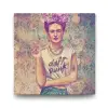 Frida Kahlo Punk Tablosu - 90x90 cm