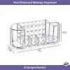 FT-24 Diamond Oval Makyaj Organizeri, 1 Adet