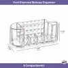 FT-24 Diamond Oval Makyaj Organizeri, 1 Adet
