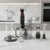 Functionall 2851H Siyah Kırmızı Mutfak Robotu