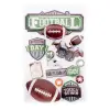 Futbol II 3D Karton Çıkartmaları, 3lü Paket, Stdm-0243E