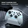 G5 Pro Max SE Set Bluetooth Controller, Windows/Switch/Mac/PC/Steam/iOS/Android/TV/iPad 1000Hz, Hall Joysticks & Trigger, Şarj İstasyonu, Çift Geri Tuşlar