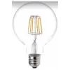 G95 Rustik LED Ampül, Şeffaf Camlı, Sarı Işık, E27 Duy