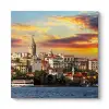 Galata Tower Manzara Tablosu 30 x 30