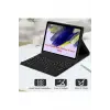 Galaxy Tab A9+ Plus 11 İnç Sm-X210 ile Uyumlu Bluetooth Klavyeli Kılıfı + Mouse