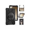 Galaxy Tab A9 Plus Defender silikon tablet kılıf Siyah