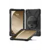 Galaxy Tab A9 Plus Defender silikon tablet kılıf Siyah