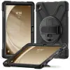 Galaxy Tab A9 Plus Uyumlu Siyah Defender Silikon Tablet Kılıfı