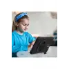 Galaxy Tab Active 3 T577 uyumlu siyah Defender silikon tablet kılıfı