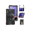 Galaxy Tab S10 Lite Defender Tablet Silikon - Siyah