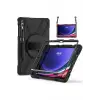 Galaxy Tab S9 FE Plus Defender Tablet Silikon - Siyah