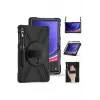 Galaxy Tab S9 FE Plus Defender Tablet Silikon - Siyah