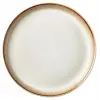 Gastro tabak, tatlı tabağı/pasta tabağı, seramikten, çap 17 cm, krem/krem