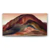 Georgia OKeeffe Rust Red Hills Tablosu - 160x80 cm