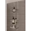 Geseus Üç Katlı Asmalı Banyo Duş Rafı Krom LM580