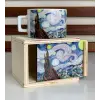 giftmoda Yıldızlı Gece Kutulu Kupa