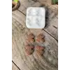 Ginger Bisküvi Mum Kalıbı (Silikon)