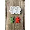 Ginger Mini İkili Mum Kalıbı Silikon