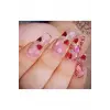 Glitter Simli Kalpli Oje Tasarımı