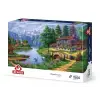 Göl Köy 1500 Parça Puzzle