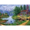Göl Köy 1500 Parça Puzzle