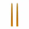 Gold Konik Şamdan Mum Seti, 2li
