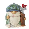 Golf oynayan gnome figürü