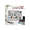 Gorillaz Macbook Notebook Tablet Telefon Ajanda Laptop Defter Sticker Seti