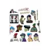 Gorillaz Macbook Notebook Tablet Telefon Ajanda Laptop Defter Sticker Seti