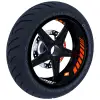Gp Racing Alev Turuncusu İç Jant Şeridi Sticker
