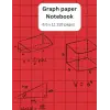 Graph paper Notebook: 8.5 x 11 110 pages of graph paper for Math, engineering and Science students