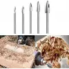 Gravür Törpü Set, 3 mm, 5 Parça