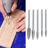Gravür Törpü Set, 3 mm, 5 Parça