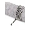 Gri 75 cm. 2 mm. Erkek Çelik Zincir de95