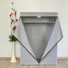 Gri çelik profilli bez dolap, Prado Basic