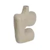 Gri Kağıt Mache Vazo