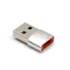 Gri Type-C - USB-A OTG Dönüştürücü Adaptör AC-58