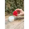 Gül 3d Tekli Mum Kalıbı (Silikon)