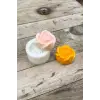 Gül 3d Tekli Mum Kalıbı, Silikon