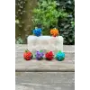 Gül Mini Altılı Silikon Mum Kalıbı